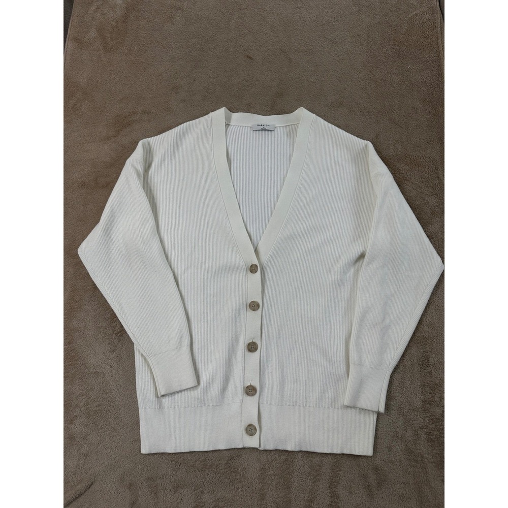 Babaton Cardigan From Aritzia Womens Size XS White EUC